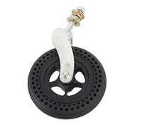 Eminchu Rueda Giratoria de 6 Pulgadas con Alta Capacidad de Carga y Caucho TPE Antideslizante para Carros de Mano y Carritos de 75 Kg