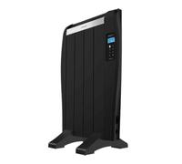 Cecotec Radiador eléctrico bajo consumo ReadyWarm 800 Thermal Black, 4 elementos, 600 W
