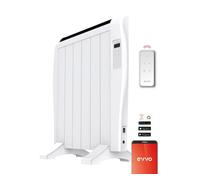 Emisor térmico evvo c6 blanco v2, 900w, 6 elementos, wifi, control remoto, temporizador