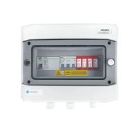 EMITER EM-276_AC Tablero de distribución AC, IP65, SPD AC Dehn tipo 2, interruptor automático 25A 3-F, RCD tipo A 40A/300mA