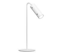 EMKE Lámpara de mesa LED inalámbrica, 6 en 1, recargable, regulable, con LED táctil, blanco, lámpara de mesa exterior, 3 modos de color, lámpara de pared magnética ajustable 360°, USB-C