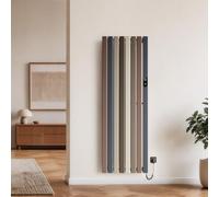 EMKE Radiador Eléctrico de Diseño en Aluminio 1000 W, 180 x 61,6 cm | WiFi, Termostato 7-30°C, 7 Modos, Programación Semanal,Diseño Moderno de Colores
