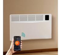 EMKE Radiador Eléctrico Inteligente 2000W Blanco,755×420×80 mm