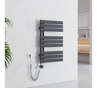 EMKE Toallero electrico baño,762x500 mm 400 W,Antracita