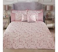 Emma Barclay Duquesa - Edredón para Cama Doble, 100% poliéster, Color Rosa