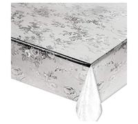 emmevi Mantel transparente antimanchas, plastificado de PVC, para proteger la mesa, a medida, modelo Lux (C), 140 x 100 cm
