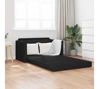 Emmtore Sofá Cama 110cm Negro Tela