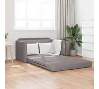 Emmtore Sofá Cama 110cm Taupé Tela