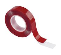 EMOS Cinta adhesiva de acrilato, 3 m, cinta adhesiva de montaje de 18 mm de ancho, doble cara, transparente, cinta de unión de alta adherencia, unión duradera sin tirantes, grosor de 1 mm