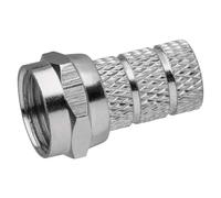 EMOS Conector M5609M Hembra para Cables Coaxiales CB500 4.0/5.5 mm (Pack de 10 Uds.)
