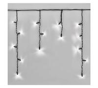 EMOS Connect System - Guirnalda de luces de Navidad (3 m, 50 ledes, extensión C (sin cable de conexión ni adaptador), IP44 para interior y exterior, luz blanca cálida, color negro