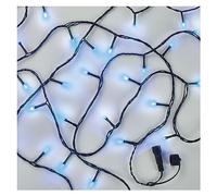 EMOS Connect System - Guirnalda de luces navideñas estándar de 10 m con 100 LED, componente de extensión C (sin cable de conexión ni adaptador), IP44 para interiores y exteriores, color de luz