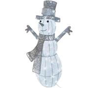 Emos DCFC33, figura decorativa iluminada, blanca, IP44, 80 bombillas, bombillas no reemplazables, LED