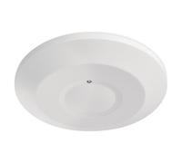 EMOS - Detector de Movimiento de microondas para Interior - Alcance de 8 m, Rango de detección 16m/360° - Duración y sensibilidad Ajustables 3-2000 Lux - Altura de instalación Ideal 2-6 m - Blanco