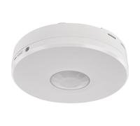 EMOS Detector de Movimiento por Infrarrojos para Exteriores, Alcance de 4 m | Rango de detección: 8 m/360°, duración de la luz ajustable y sensibilidad 3-2000 lux, altura de instalación ideal 2,2 - 4 m