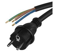 Emos Flexo de Cable de gu MMI 3 x 1 mm, 3 m, Negro, SY de 11