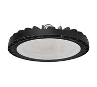 EMOS Foco LED CORUS 225 W, IP65, resistente al agua, con ángulo de haz de 110°, 27 000 lm UFO Hallenbeleuchtung/High Bay Licht Neutralweiß 4000K, 50.000 St. Leuchtdauer, 30 cm de cable