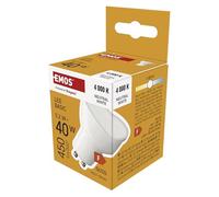 EMOS Foco LED MR16, 5,2 W, repuesto para bombilla halógena de 40 W, casquillo GU10, brillo 450 lm, blanco neutro 4000 K, vida útil de 20.000 horas, CRI mín. 80, ángulo de haz de 110°