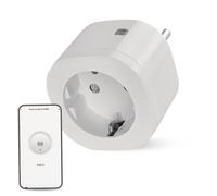 EMOS GoSmart ZigBee - Enchufe inteligente de 16 A, 2,4 GHz con temporizador y contador de corriente, controlado manualmente y con aplicación EMOS GoSmart, compatible con asistente de voz Amazon Alexa,