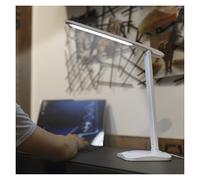 EMOS Lámpara LED de mesa regulable CHASE 7,2 W, brillo máx. 450 lm, color de luz ajustable 2700-6500 K, brazo de lámpara plegable, cable de alimentación de 1,5 m, CRI>80, duración de la luz: 30.000 h