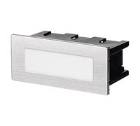 Emos - Luz led para escaleras (cuadrada, 80 x 61 mm, 1,5 W, 230 V, 4000 K, 75 lúmenes, IP65)