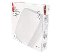Emos zm4314, lámpara LED nachgesetzte Dori, 24 W, blanco neutral cuadrada IP54, plástico, White, 28 x 4,8 cm
