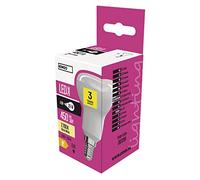 Emos zq7220 a +, bombilla led Classic R50, Blanco cálido, cristal, 6 W, E14, Transparente, 5,2 x 9, 5 cm