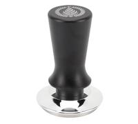 Emoshayoga Ajuste Automático de Altura del Manipulador de Polvo de café de Acero Inoxidable 304 para Máquinas de café (Negra)