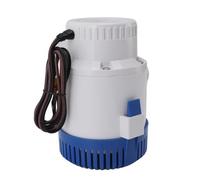 Emoshayoga Bomba de Sentina Automática Electrónica 3000GPH Resistente a la Erosión Ligera Duradera para Estanques Piscinas ABS 1 Unidad (12V)
