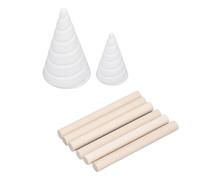 Emoshayoga Kit de Cobre para Jardinería de Electrocultivo, Herramientas Eficientes para Hacer Antenas en Espiral para Jardines de Todos los Tamaños, Montaje Flexible para Plantas de Interior