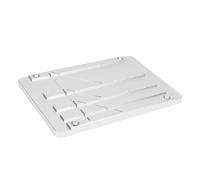 Emoshayoga Kit de Empalme de Cinta de Carrete Abierto Durable y Compacto para Cintas de 1 pulg. 1/2 pulg. 1/4 1/8 Fácil Uso Aleación de Aluminio 1 Unidad (Verde)