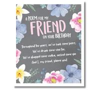 Emotional Rescue Blooming Fabulous Tarjeta de cumpleaños para ella, Tarjeta Felicitacion Cumpleaños Femenina, Divertida Postal Tarjetas Cumpleaños para ella