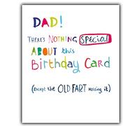 Emotional Rescue DAD, Old Fart, ensalada de papel. tarjeta de cumpleaños