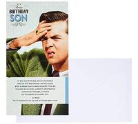 Emotional Rescue Tarjeta de felicitación de cumpleaños para hijo, tarjeta humorística de cumpleaños, WiFi, hijo, tarjeta de felicitación, 130 x 235 mm