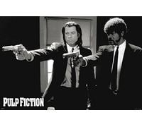 Empire 294005 Pulp Fiction - Póster de la película Pulp Fiction (91,5 x 61 cm), diseño de J. Travolta y Samuel L. Jackson