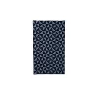 Emporio Armani Toalla de Playa Unisex Monogram Azul, Talla única