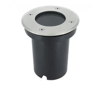 Empotrable exterior encastrar red.1xgu10 niquel 13x11x11 cm ip65 cort