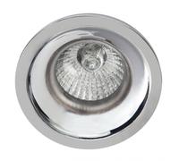 Empotrable jeroglifico 1xgu10 cromo 3x8,5x8,5 cm corte 7d