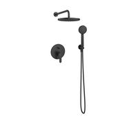 Empotrado Monomando L20 para Baño Ducha Basic Negro Mate Roca