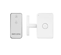 Empuje Botón remoto Inalámbrico - Interruptor remoto Alcance 10 Metros | Regulador de luz Automatización Casa Dormitorio Dormitorio Puerta Pared