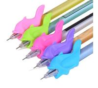 Empuñadura para Lápiz,5 Piezas Corrector Entrenador para Lápices - Fundas Blandas para Escribir Niños | Para Preescolares, Niños, Estudiantes, Adultos, Principiantes, Aula Escolar, Hogar, Jardín de
