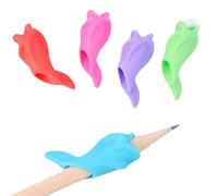 Empuñadura para Lápiz Corrector ergonómico de silicona con forma de delfín