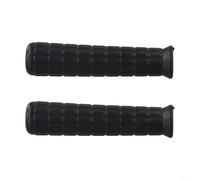 Empuñaduras antideslizantes de 30 mm para asas de carretilla, cubiertas de goma negra, absorción de golpes, repuesto para carrito de césped, juego de carrito de jardín (114 x 8 mm)