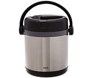 Emsa 509244 recipiente de almacenar comida 1,2 l antracita, negro, ace