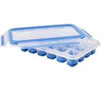 Emsa 514549 recipiente de almacenar comida cubitera azul, transparente