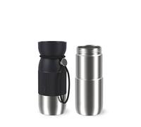 Emsa beYou Cup Mug 0,36 L, 0,5 L Body, Set de café, 100% a prueba de fugas, negro, N2195550