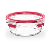 Emsa – Hermético Clip&Close de cristal tapa PP 0,6 l – Baby Care, apto microondas y lavavajillas