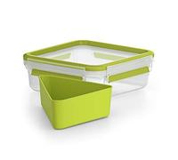 Emsa Recipiente hermético Clip&Go 0,85 L Compartimento para sándwich Baby Care Verde
