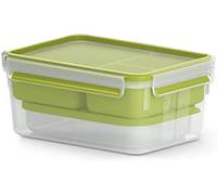 Emsa clip & go xl táper 2,3 l verde, transparente 1 pieza(s)
