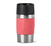Emsa Termo de viaje Compacto N21604 – Acero inoxidable 0,3 l, 100% hermético, sin BPA